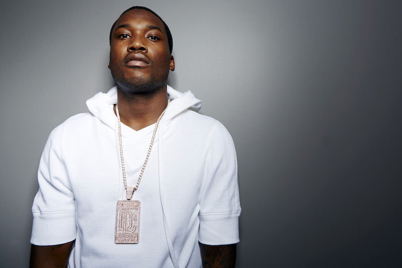 Rapper Meek Mill poses for a portrait in support of his latest release "Dreams Worth More Than Money" at Atlantic Records, on Thursday, July 2, 2015 in New York. (Photo by Dan Hallman/Invision/AP)