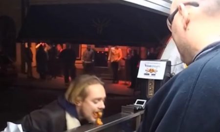 guy-spitting-out-hot-dog-gets-knocked-out