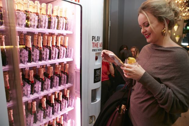 Time for a glass of bubbly? Head to  All Bar One Leicester Square for your Moet moment with a mini bottle of champagne.