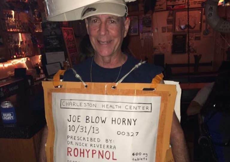 Man Thrown Out Of Bar For Wearing This ‘Rohypnol Rape’ Costume Complete With ‘Rape Directions’