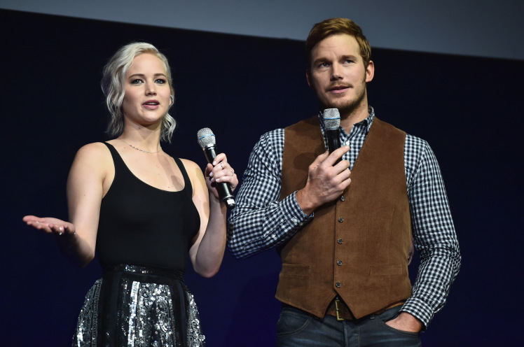 Jennifer lawrence Chris pratt