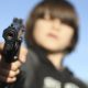 Kid with gun