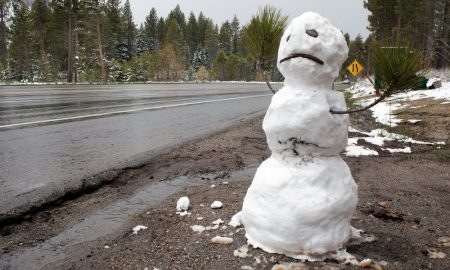 sad snowman