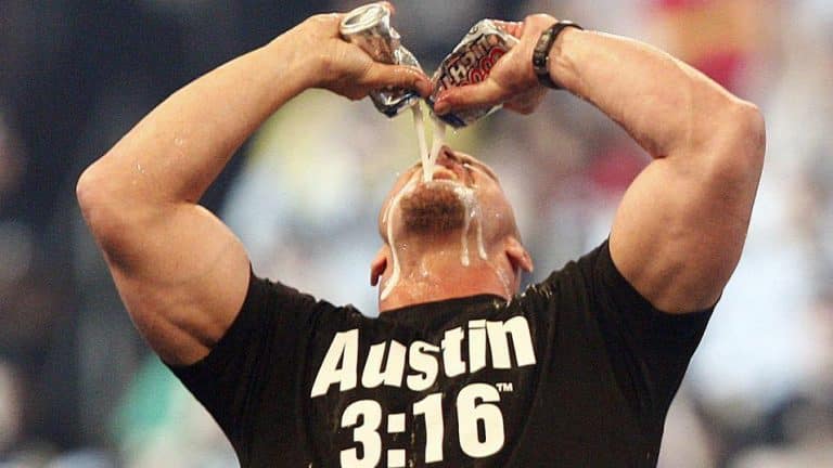 Stone Cold Used To Get Absolutely Hammered Drinking Steveweisers In The Ring