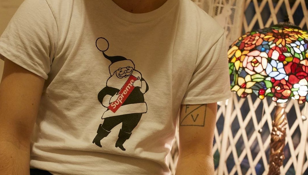 supreme christmas shirt