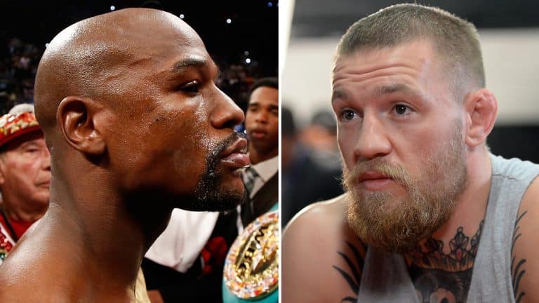 Floyd Mayweather Is Offering $10,000 To Whoever Can Best Caption This Conor McGregor Clip