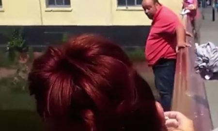 Fat Guy Jumping Off Bridge