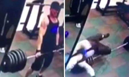 Powerlifter Snaps Spine
