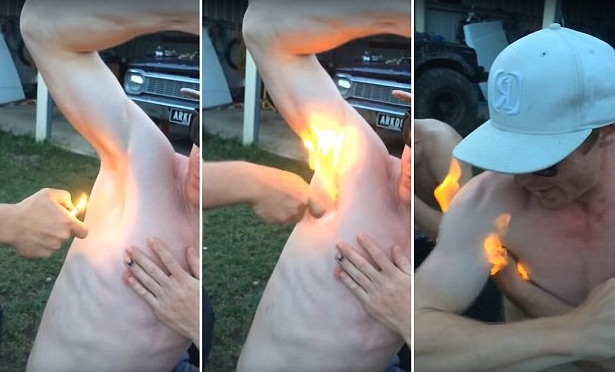 Armpit Hair Fire