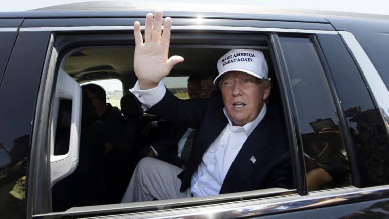 Donald Trump car