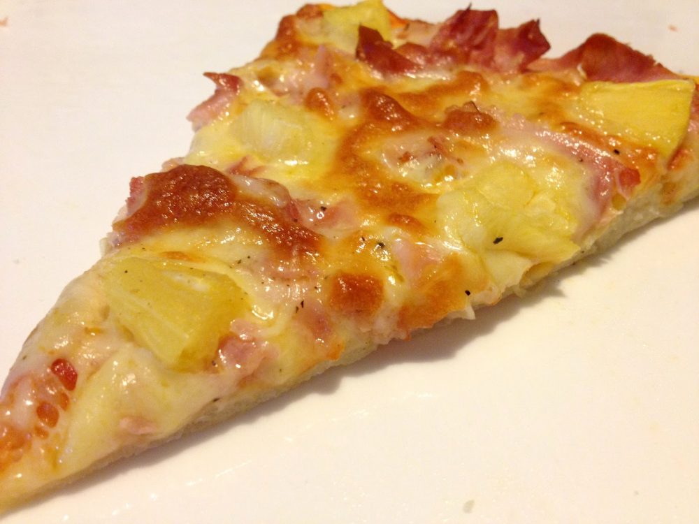 Ham Pineapple Pizza