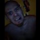 Man eats mouse