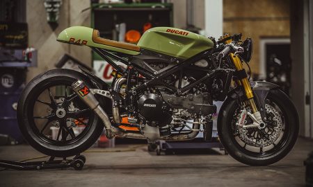 army green 140HP Ducati 848 Evo 1