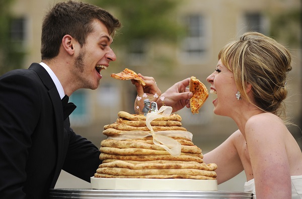 Wedding pizza