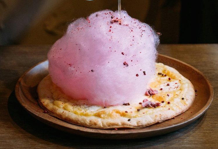 Candyfloss On Pizza