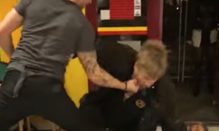 Drunken Takeaway Fight