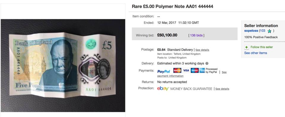 Fiver ebay