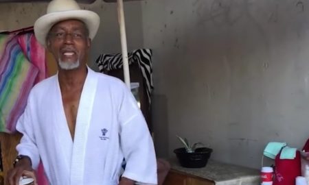 Homeless Man Pimpin Pad