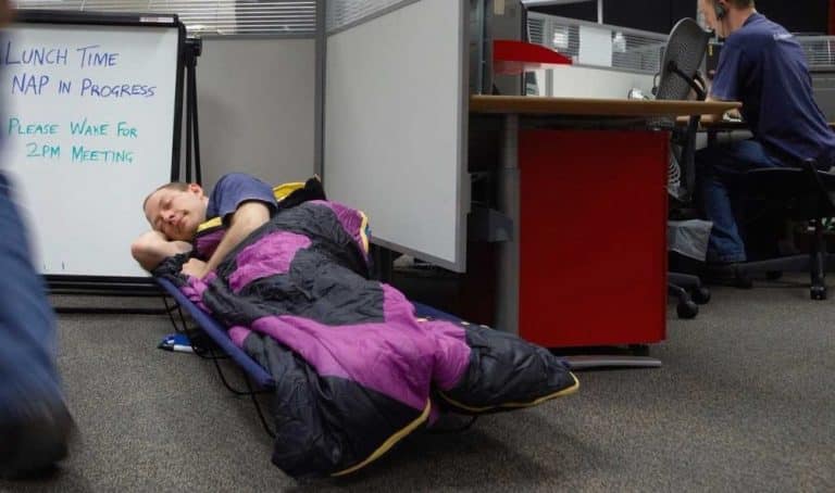 Nap at work