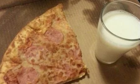 Pizza milk