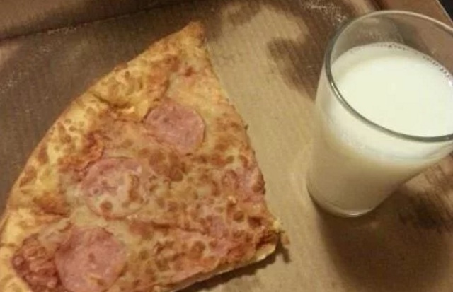 Pizza milk