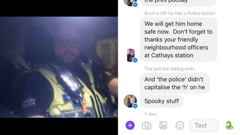 Police Gatecrash Facebook Group Chat To Get Insanely Drunk Guy Home