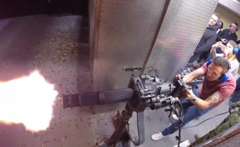 Las Vegas Gun Range Minigun