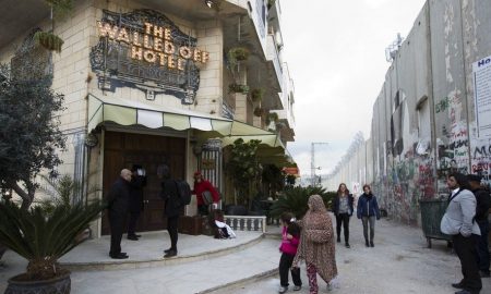 Walled off hotel
