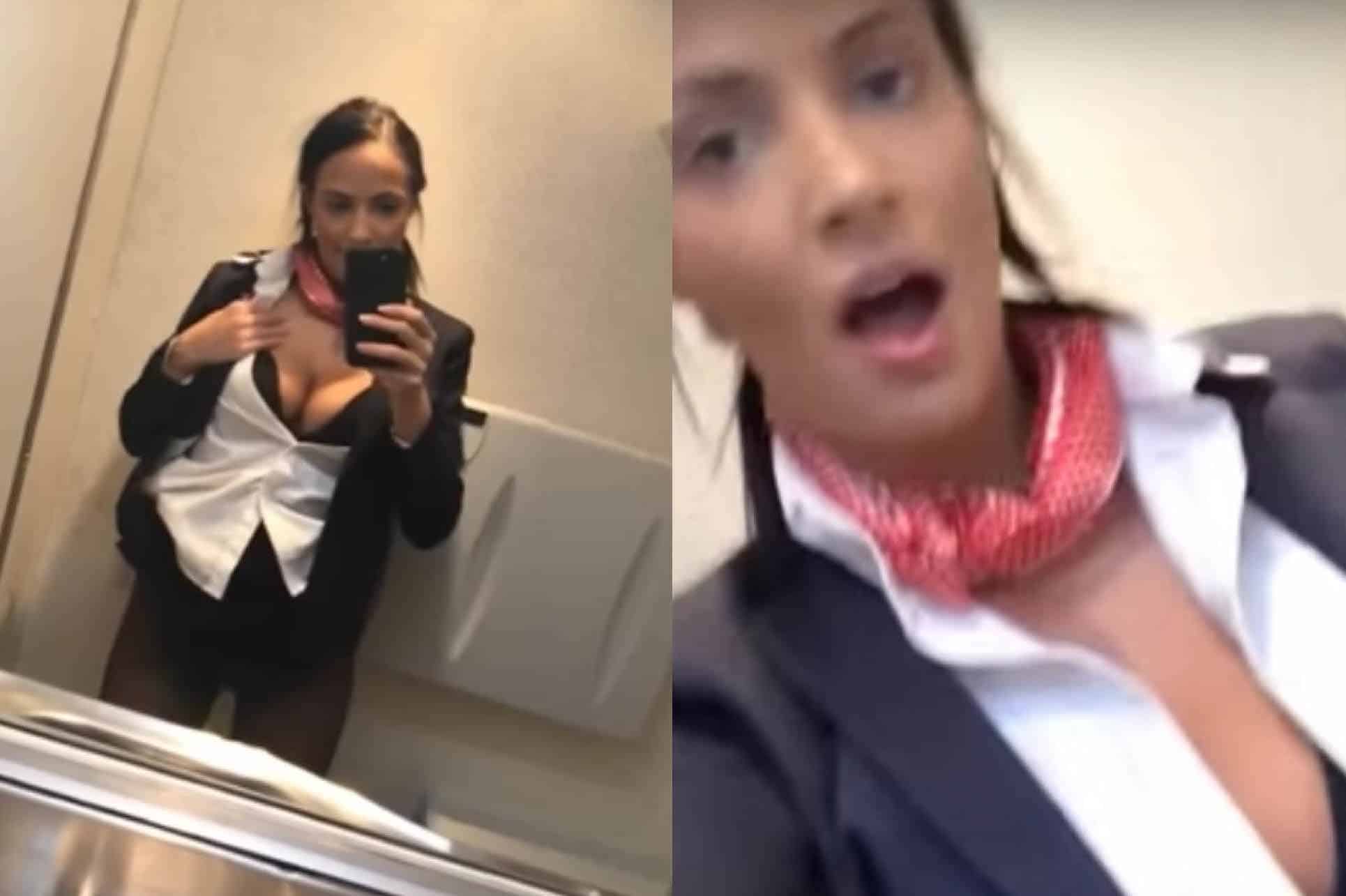 The Truth Behind The Flight Attendant Who Got Busted Doing Mid-Flight 