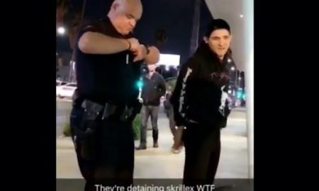 Skrillex Arrested