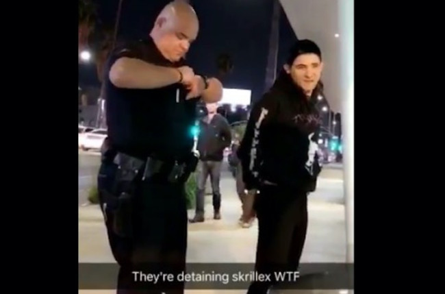 Skrillex Arrested