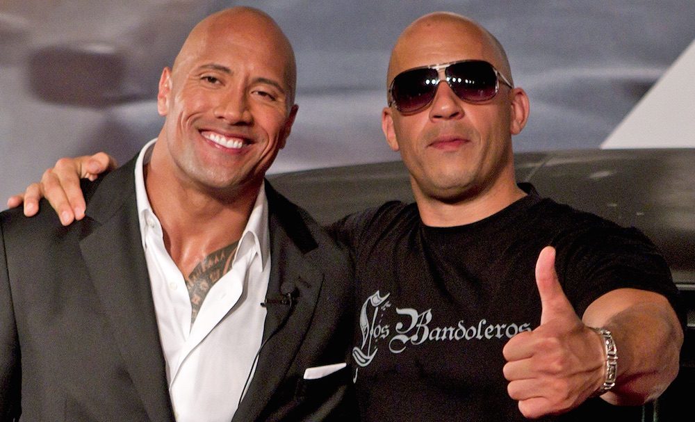 The Rock Vin Diesel