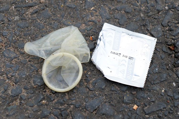 Used condom