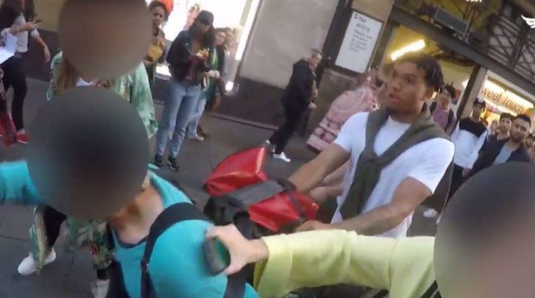 Man Chased Down Oxford Street And Beaten By Woman Who Accuses Him Of Filming Up Her Skirt (VIDEO)