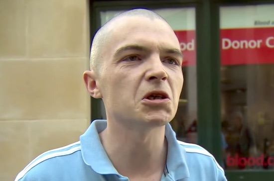 Man Who Looks Like Footy Hooligan Gives Stunning Speech About