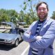 Spencer White poses in front of his 1982 DeLorean. Samie Gebers/Signal