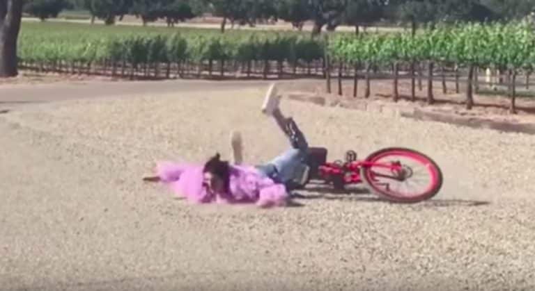 Kendall Jenner wipeout