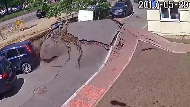 Explosive Eruption Devastates Street