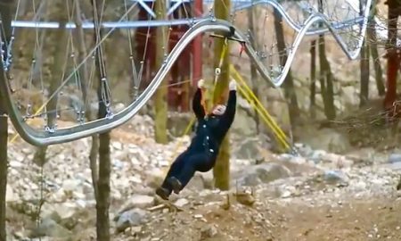 Rollercoaster Zipline