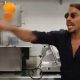 Salt Bae Chopping Up Fruit