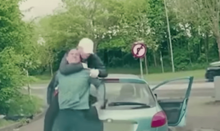 Watch These Dudes With Baseball Bats Take On The Wrong Man In Brutal Road Rage Attack