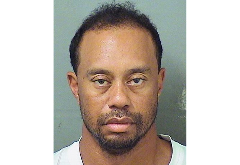 Tiger Woods mugshot