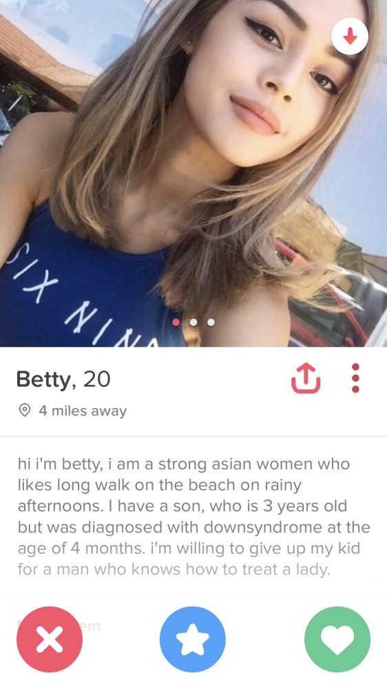 The Best And Worst Tinder Profiles In The World 99 Sick Chirpse