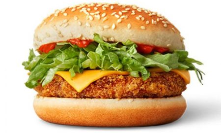 (Picture: Mc DOnalds)Vegan macdonalds burger in norway
