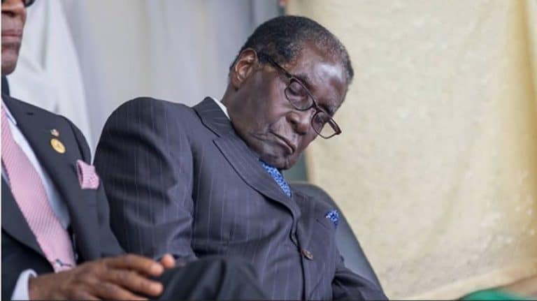 Robert Mugabe Isn’t Sleeping In Meetings; He’s Just ‘Protecting His Eyes’