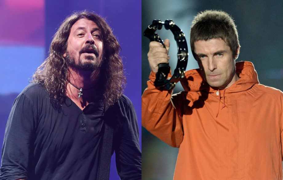 Dave Grohl Liam Gallgher