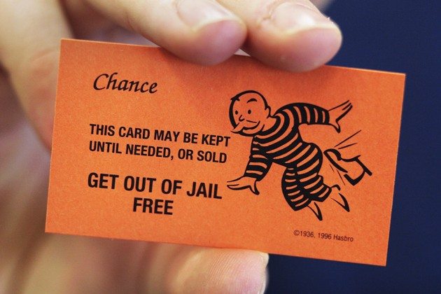 Get out of jail free card