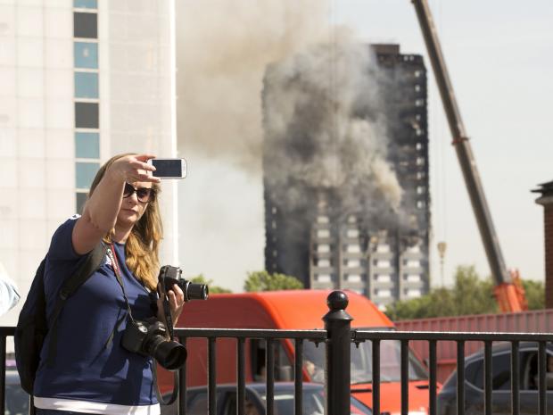 Grenfell Tower Selfie