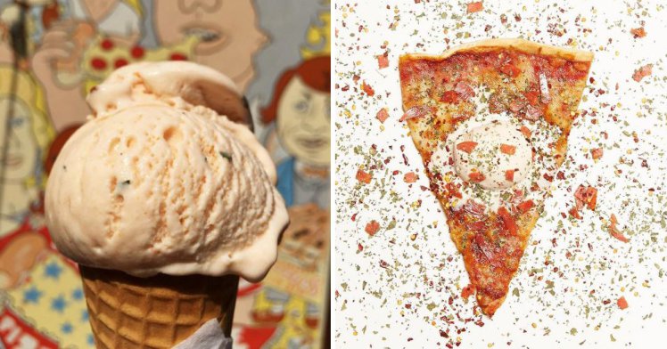 METROGRAB: Pizza-flavoured ice cream now exists