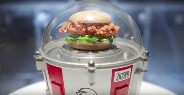 KFC Is Launching A Zinger Chicken Burger To The Edge Of Space